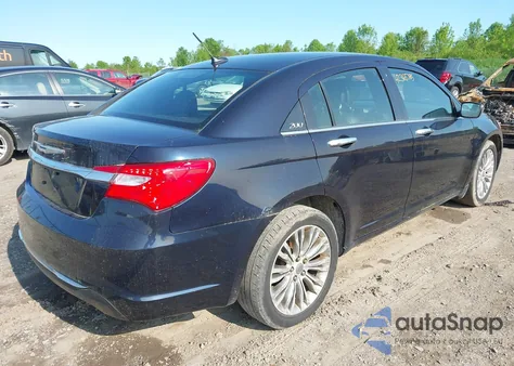2012 Chrysler 200 Limited из США, поврежденный, VIN 1C3CCBCB6CN123262